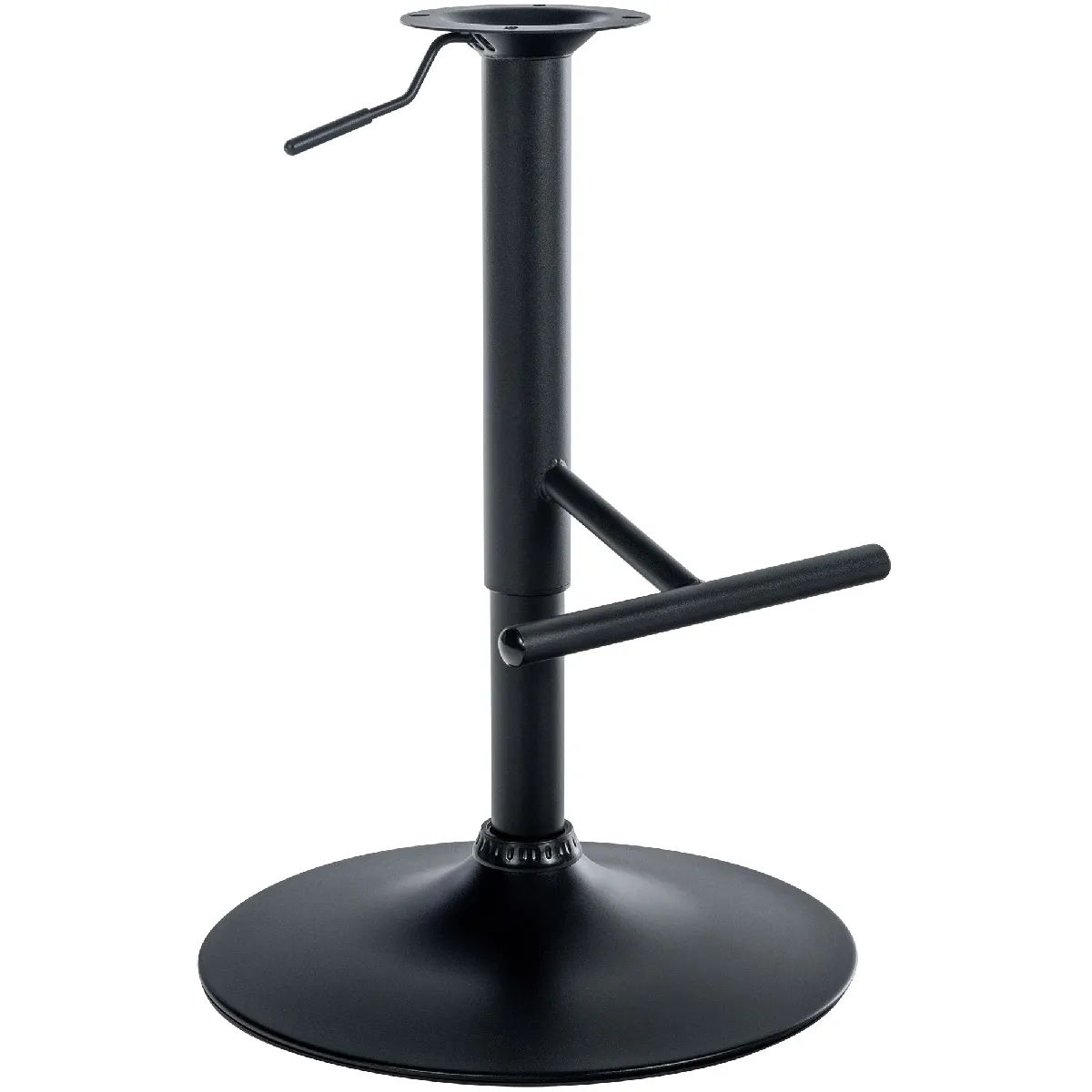 Clp Trading - Support de rechange pour tabouret de bar - Noir - Image 3