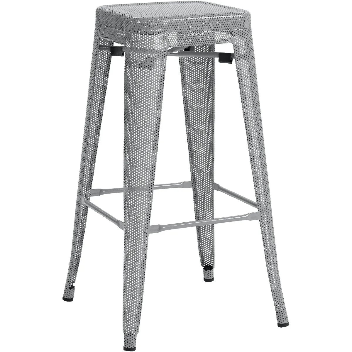 Tabouret de bar Fletcher - Argent