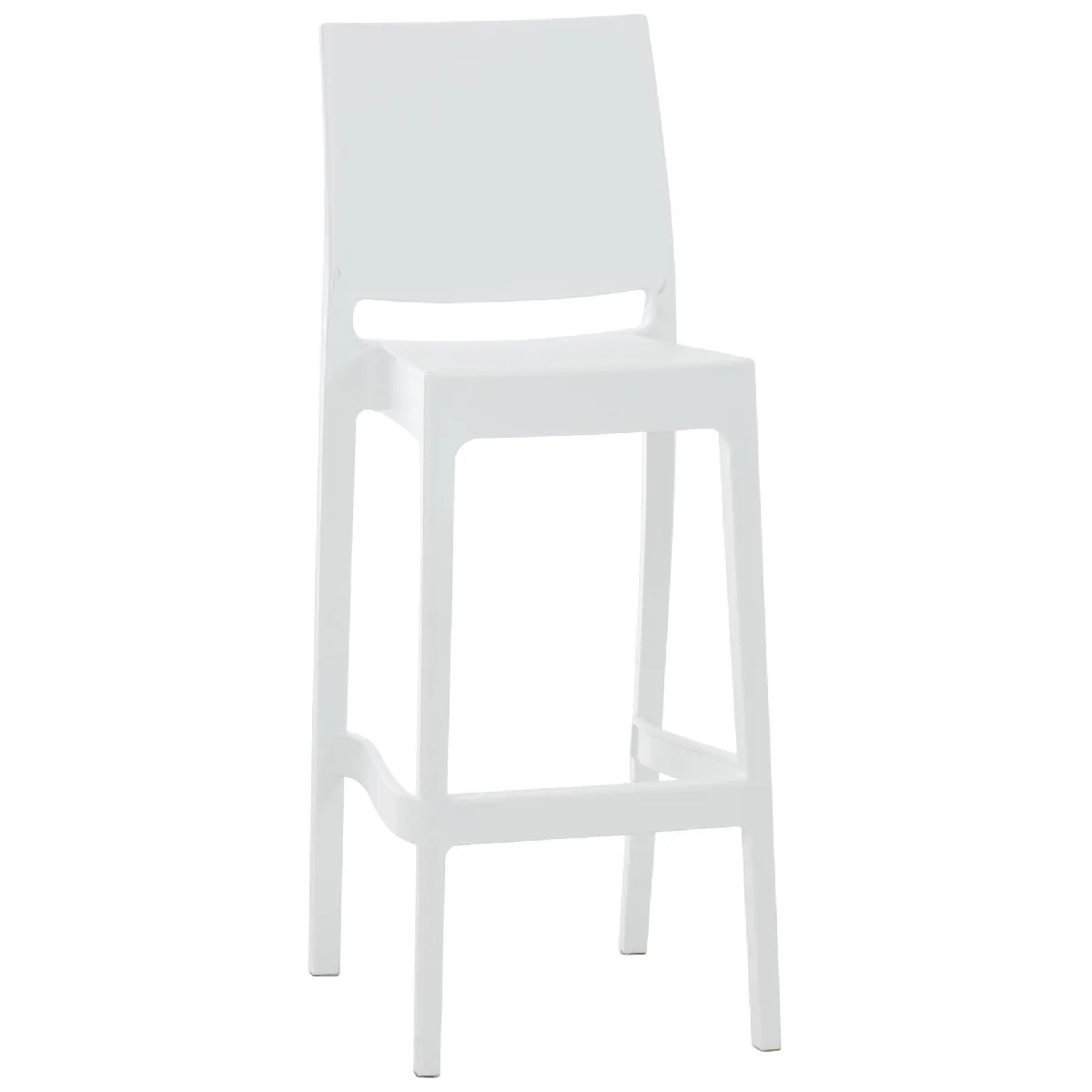 Tabouret de bar Maya - Blanc