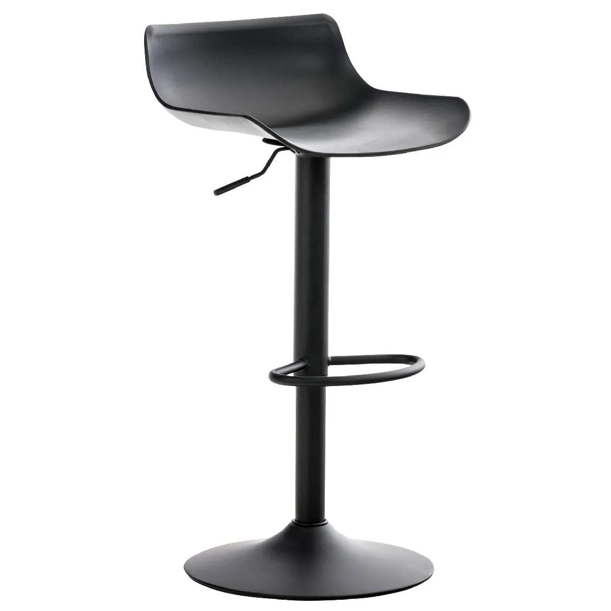 Lot de 2 tabourets de bar Aveiro - Noir