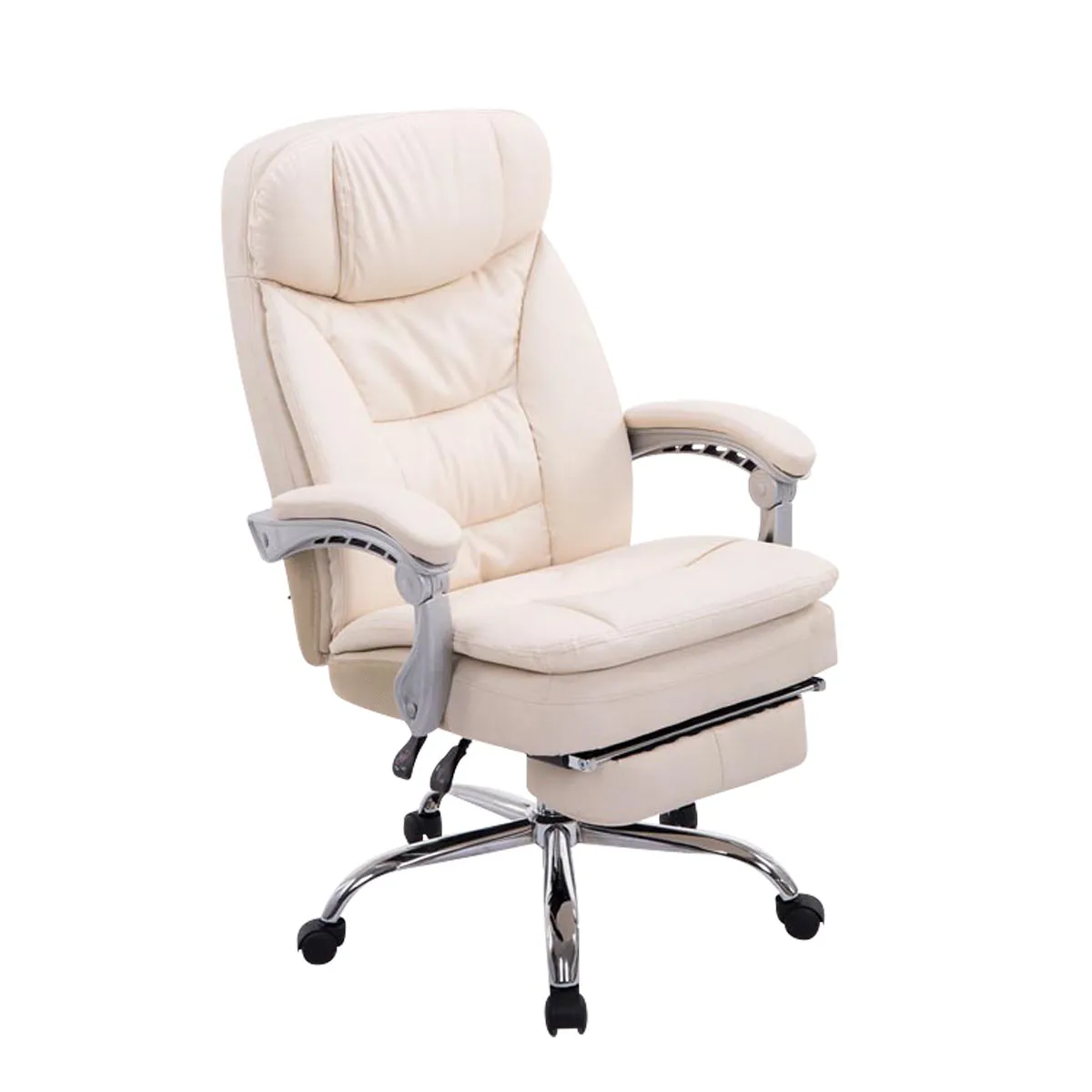 Fauteuil de bureau relax - Crème