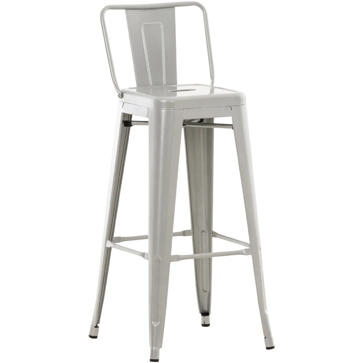 Mason tabouret de bar - Argent