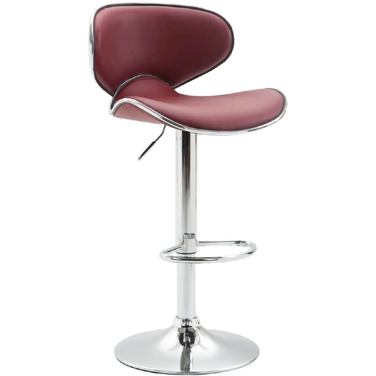 Tabouret de bar Las Vegas V2 - Bordeaux