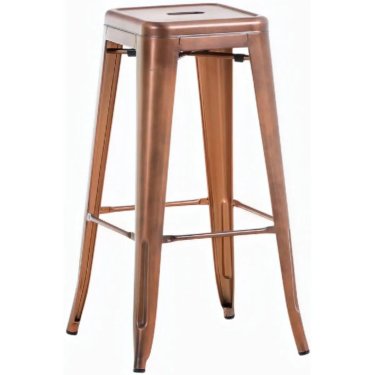 Tabouret de bar Josué métal - Cuivre