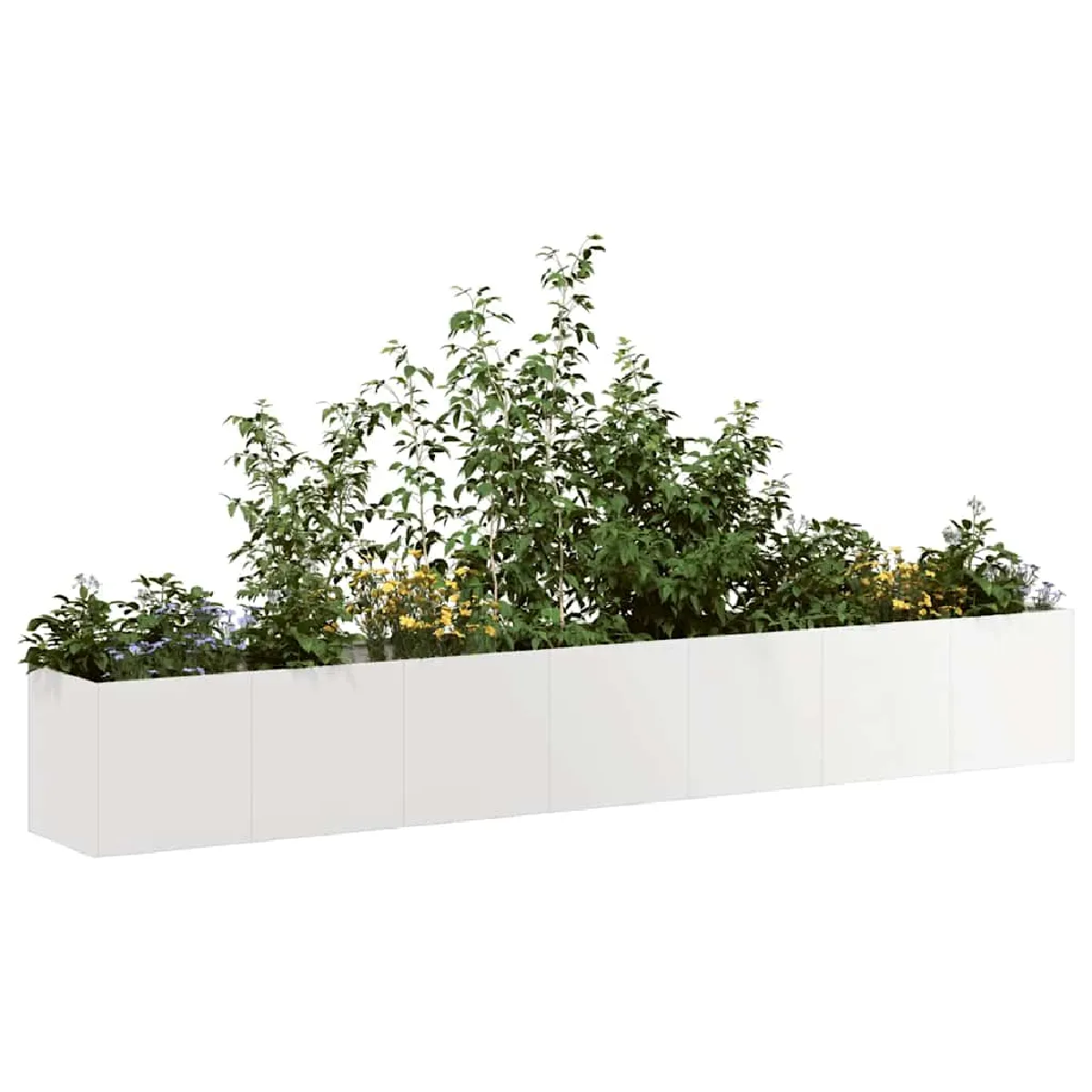 vidaXL Jardinière acier inoxydable - vue 6