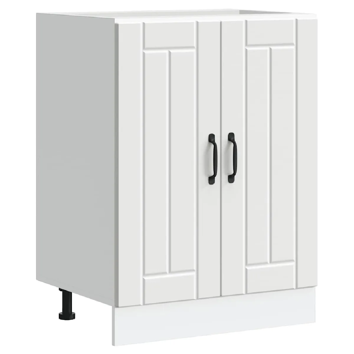 vidaXL Meuble de base de lavabo Lucca bois d'ingénierie