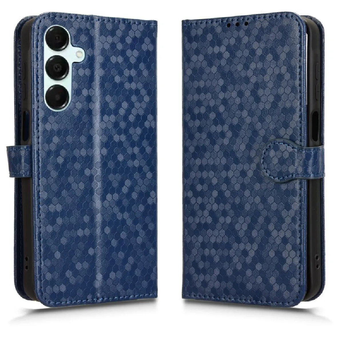 Générique Bleu Étui Portefeuille En Similicuir À Fermeture Magnétique Samsung Galaxy A16 5G