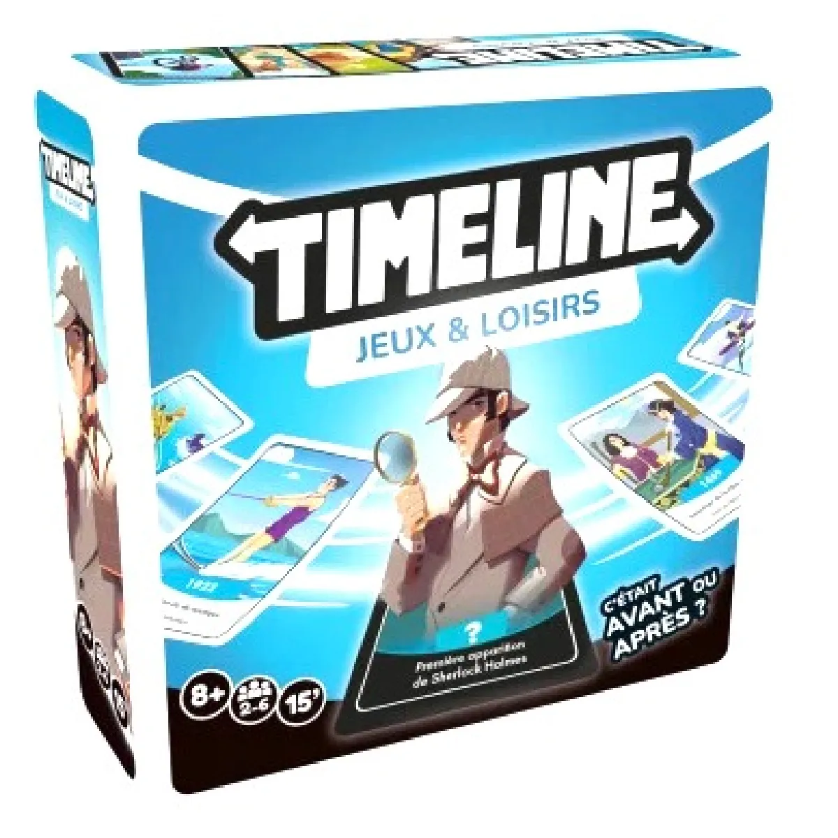 Jeu de Culture Générale Asmodee TIMELINE ZYGTIM0201FR – 2 à 6 Joueurs, 15 Min
