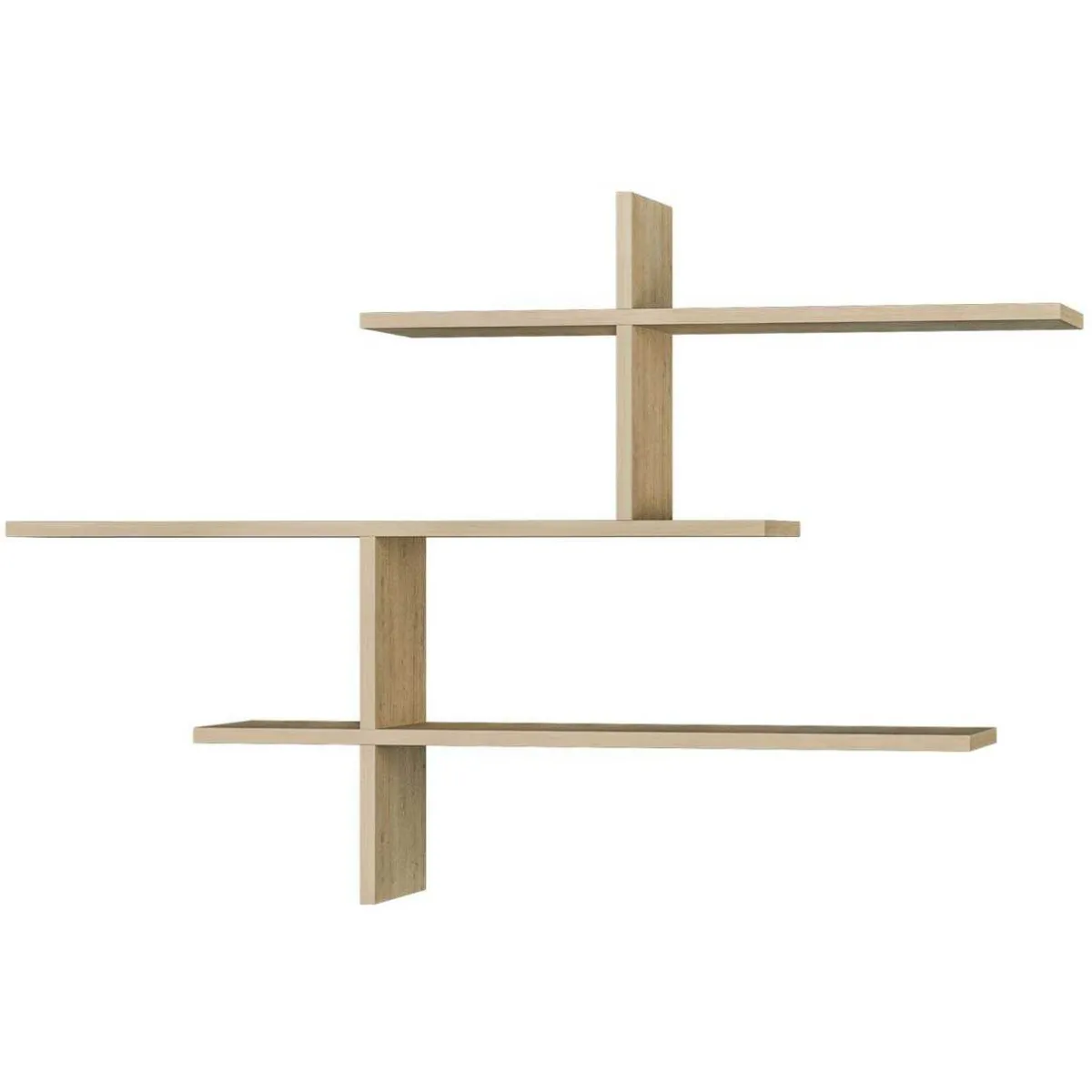 Hanah home Étagère murale colonne - Beige