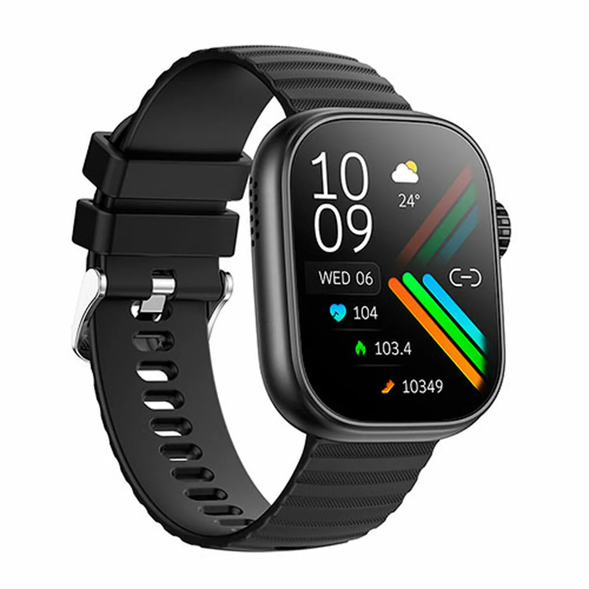 Aiwa Sw-A700 - Montre Connect&eacute;e Avec Bracelet - Affichage 2.01" - Bluetooth