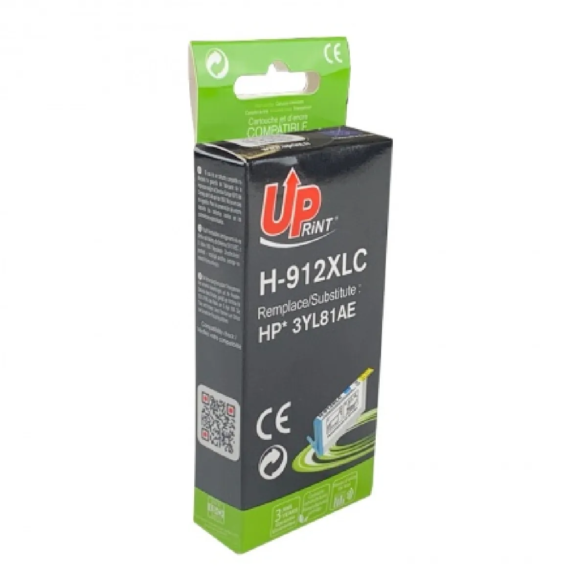 Uprint Cartouche D'encre Compatible Hp - Cyan