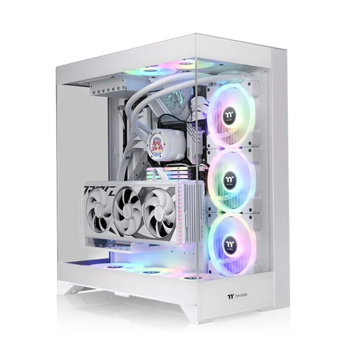 THERMALTAKE  CTE E550 TG Snow White Blanc