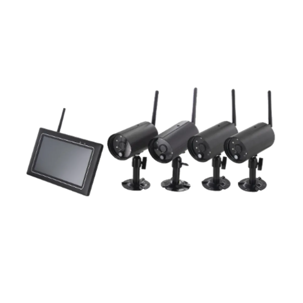 Chacon kit 4 caméras sans fil avec écran Chacon Neuf - vue 2