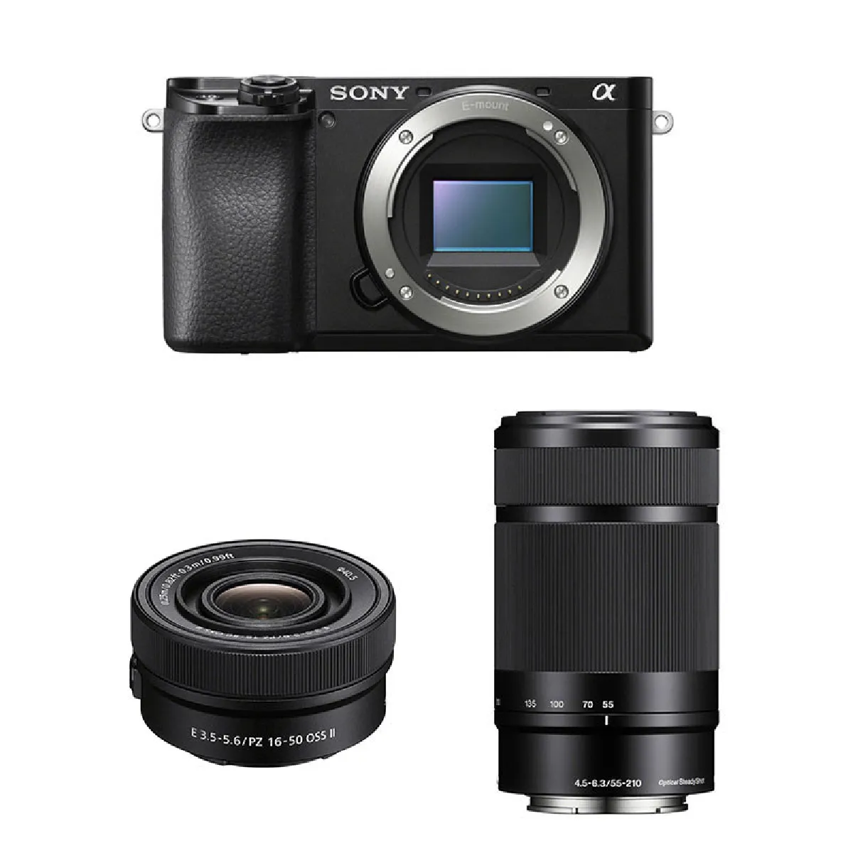 Appareil Photo Hybride Sony Alpha A6100 – 24,2 MP, Vidéo 4K, Wi-Fi - vue 9