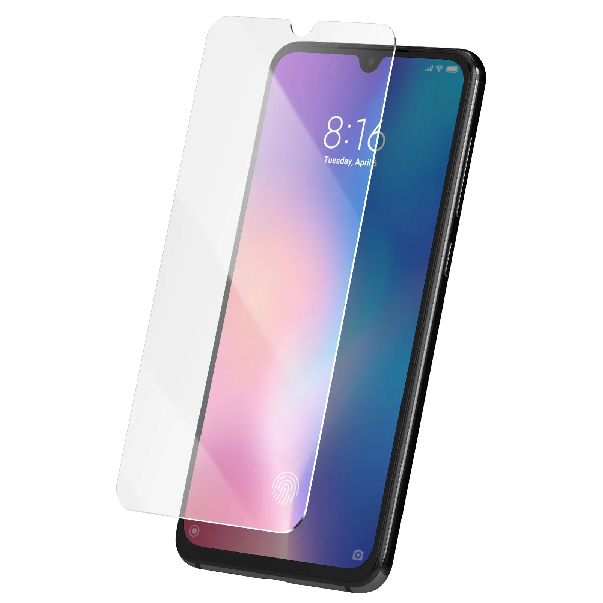 Avizar Verre Trempé Pour Xiaomi Mi 9 Se Dureté 9H Anti-Rayures Transparent