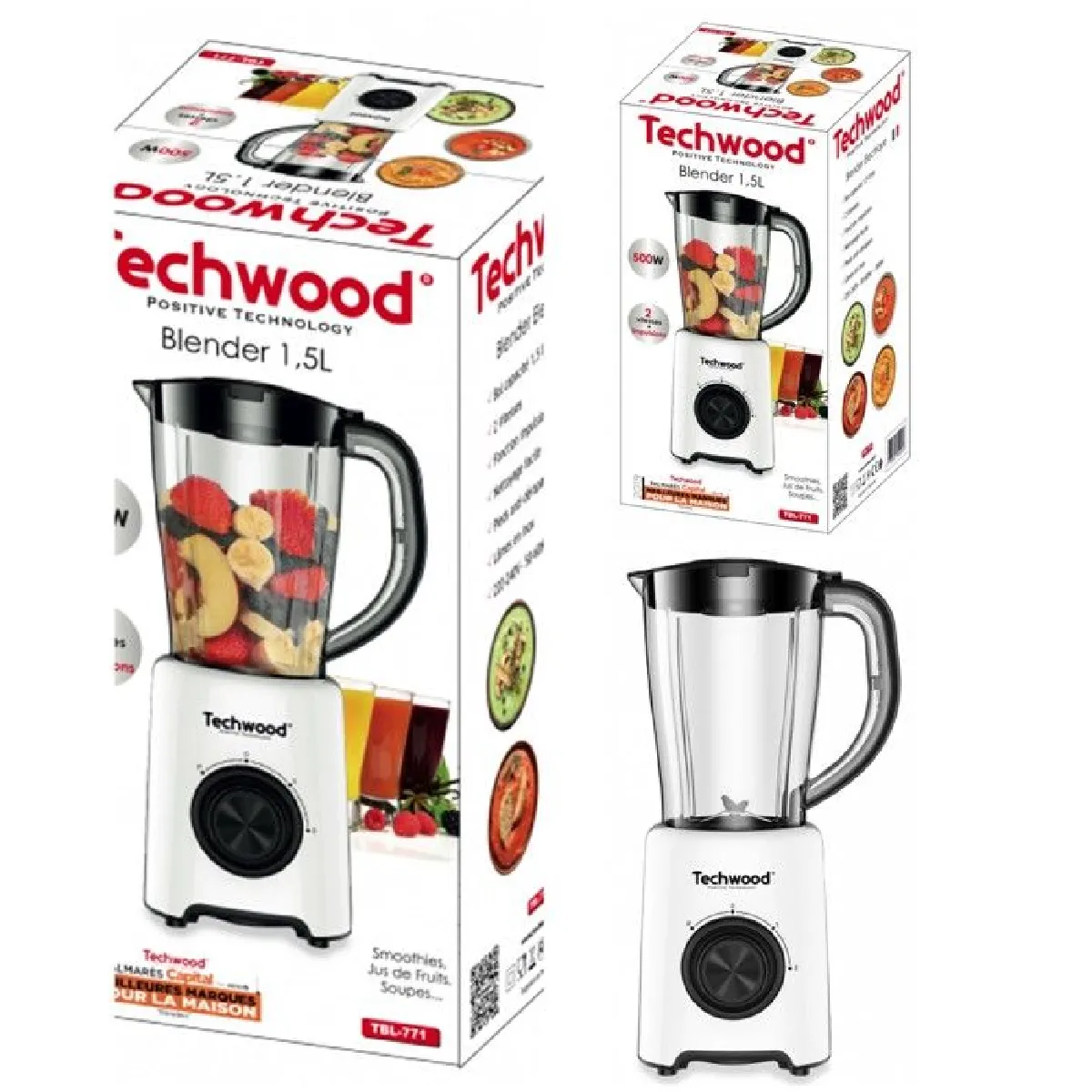 TECHWOOD Blender - vue 4