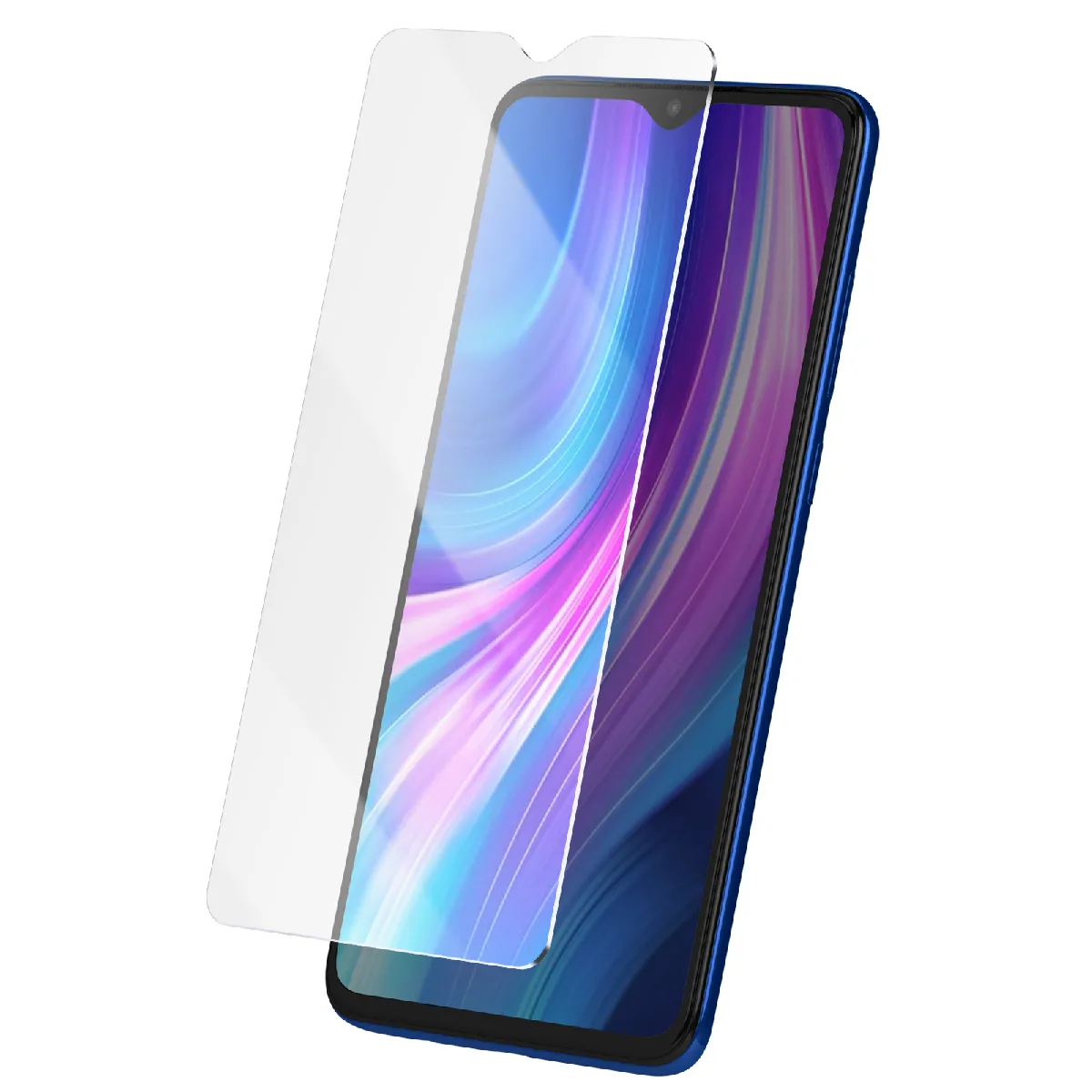 Avizar Verre Trempé Pour Xiaomi Redmi Note 8 Pro Dureté 9H Anti-Rayures Transparent