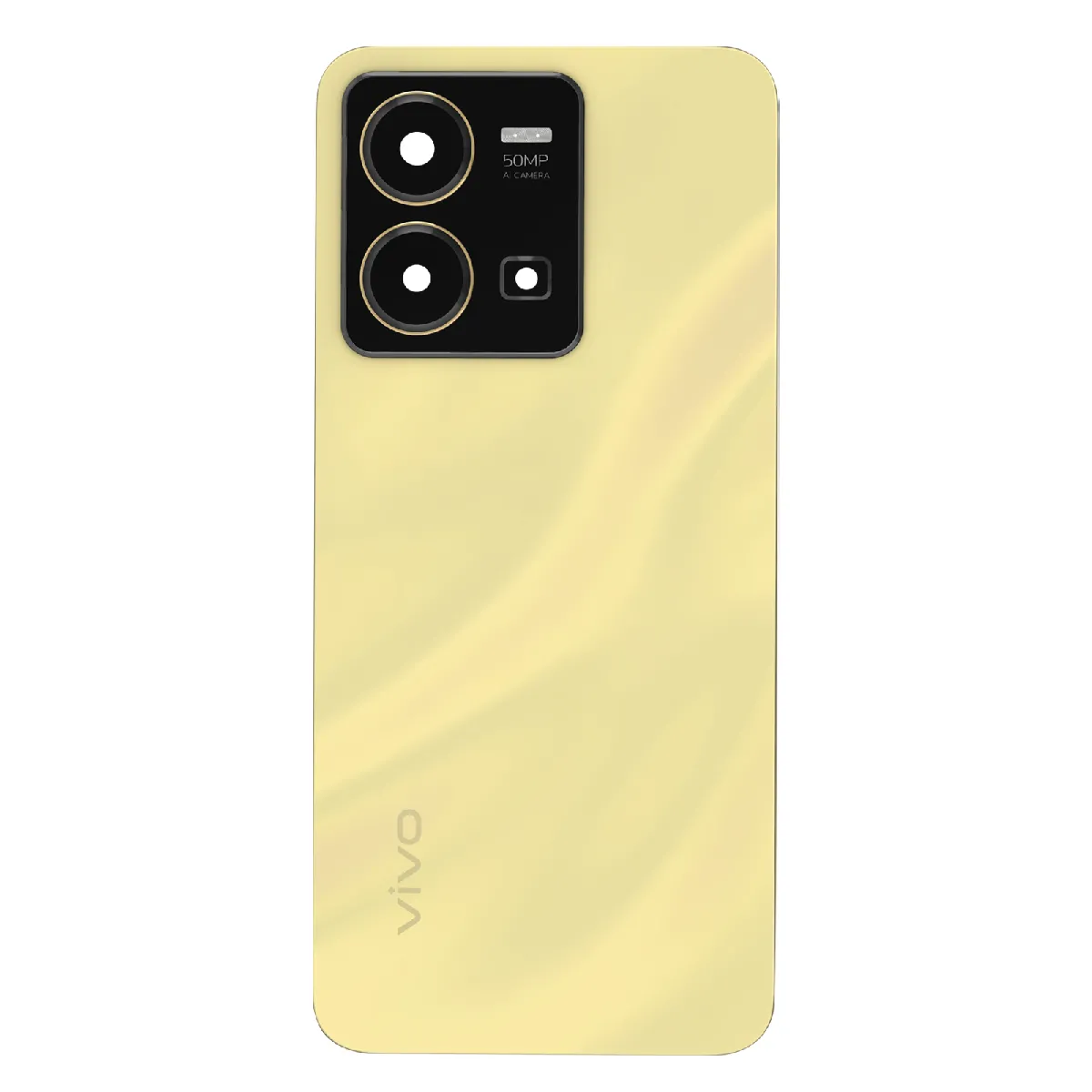 Avizar Clappio Cache Batterie Vivo Y35 - Doré