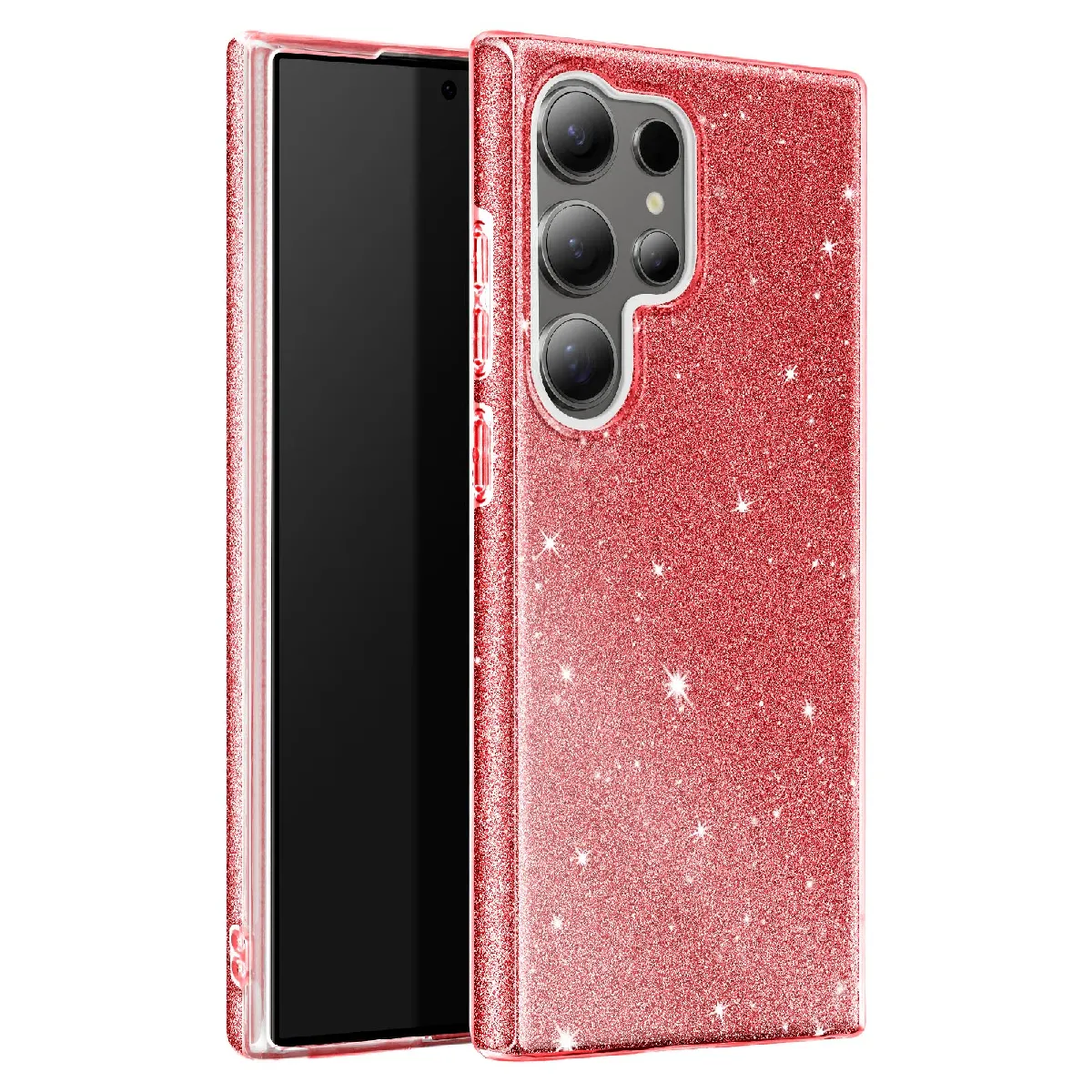 Avizar Rouge Coque Samsung Galaxy S24 Ultra