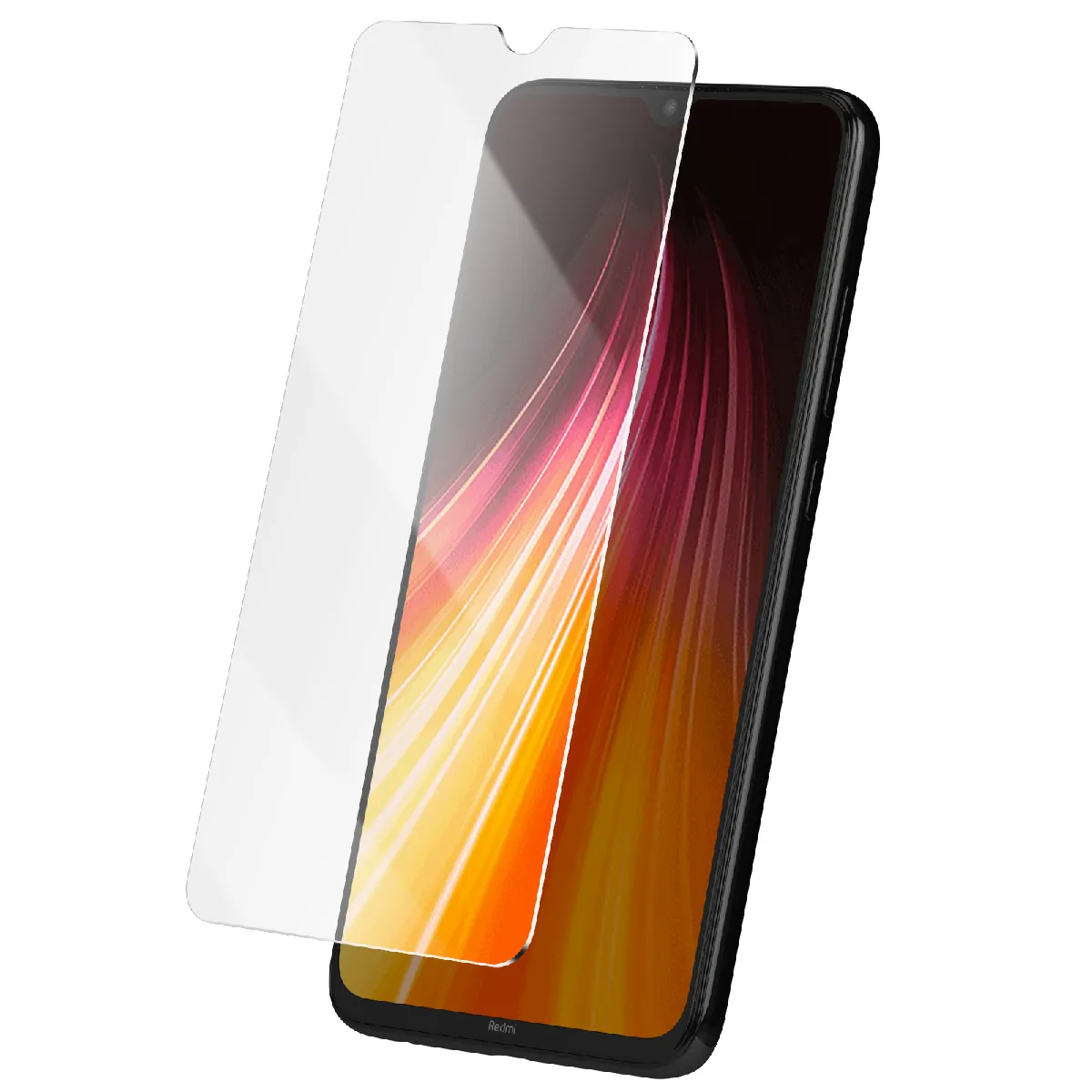 Avizar Verre Trempé Pour Xiaomi Redmi Note 8 Dureté 9H Anti-Rayures Transparent