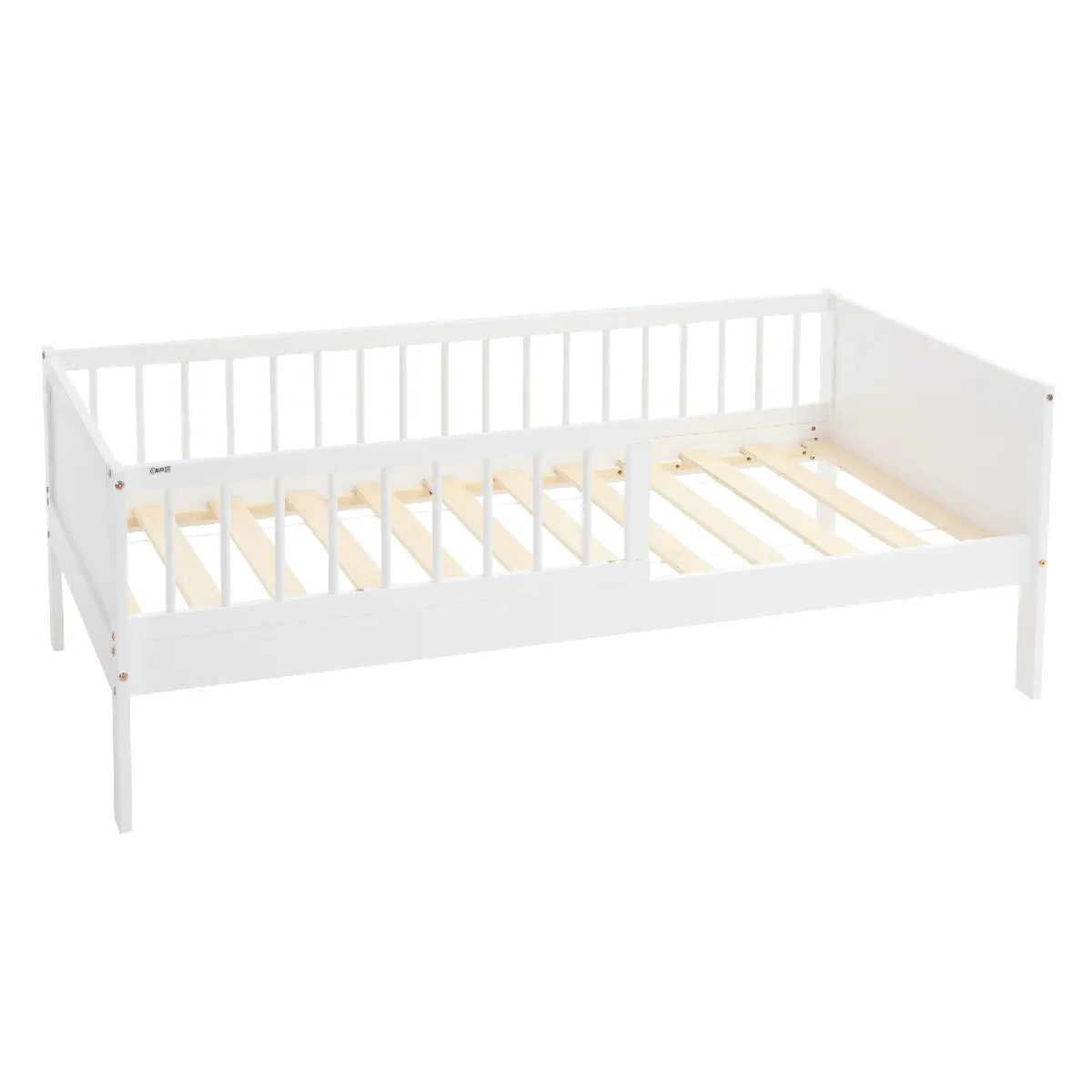 ML-Design Lit simple enfant - Bois de pin Blanc 160x80 cm ML-Design Lit simple enfant - Bois de pin Blanc 160x80 cm
