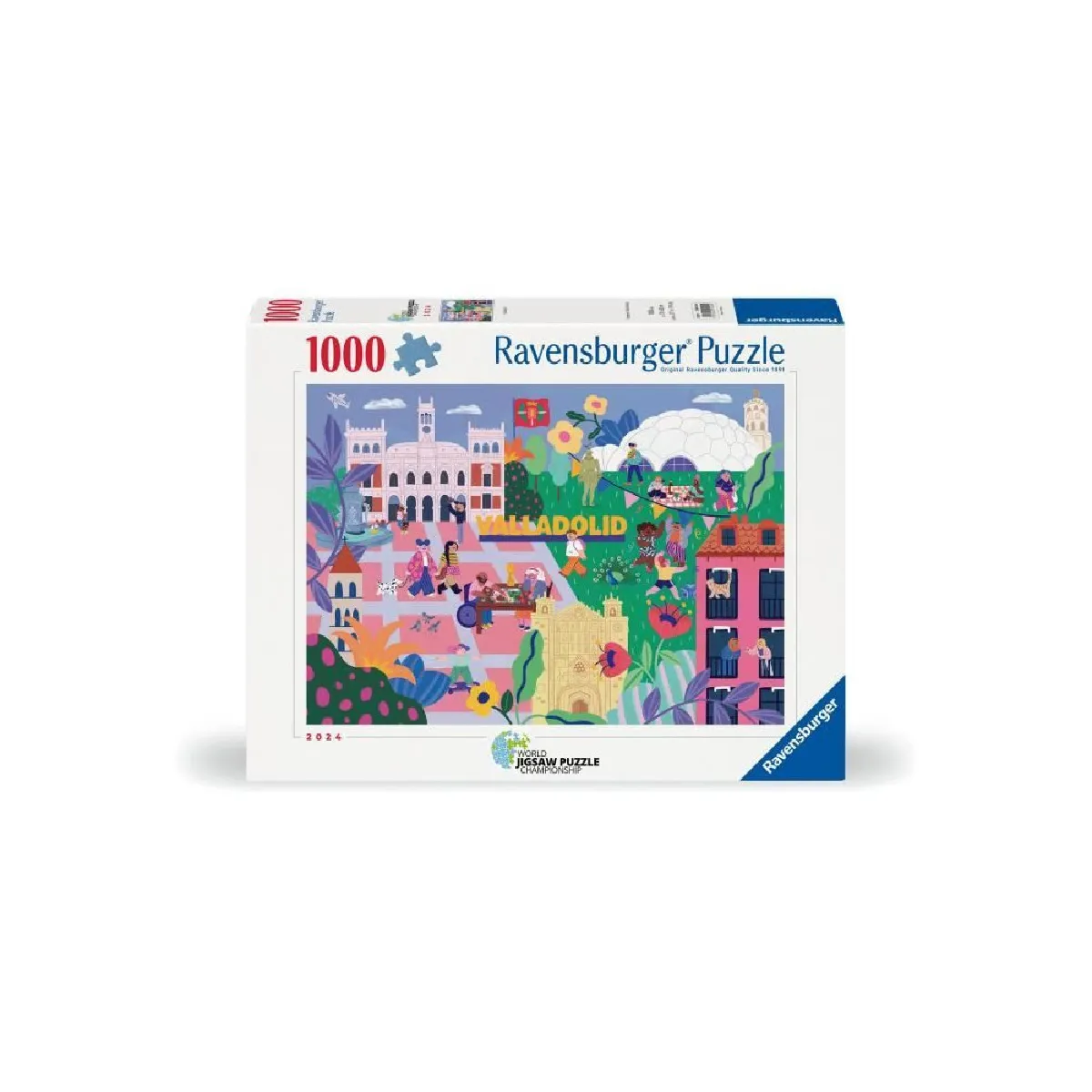 Puzzle 1000 pièces : Valladolid Ravensburger France - vue 2