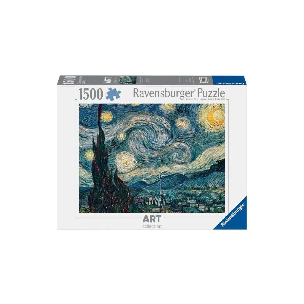 Puzzle 1500 pièces : Art collection Van Gogh La étoilée Ravensburger France