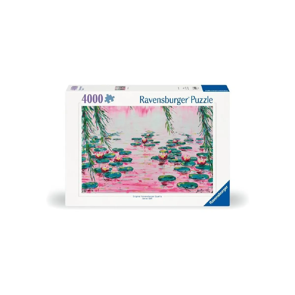Puzzle 4000 pièces : Les nénuphars roses Ravensburger France