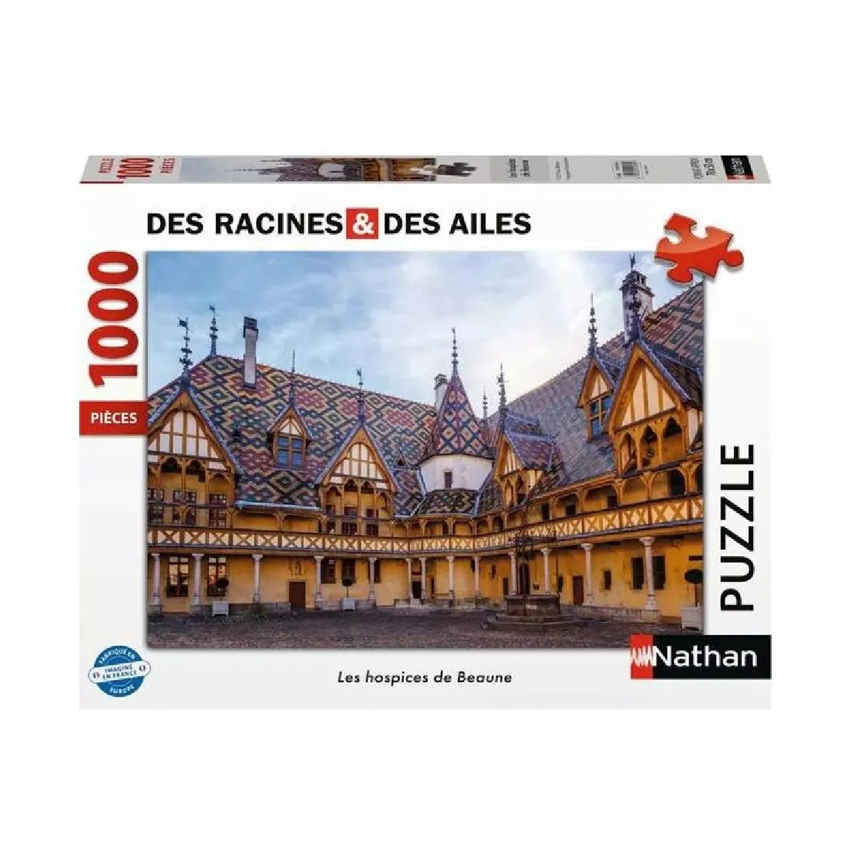 NATHAN Puzzle 1000 pièces Hospices de Beaune