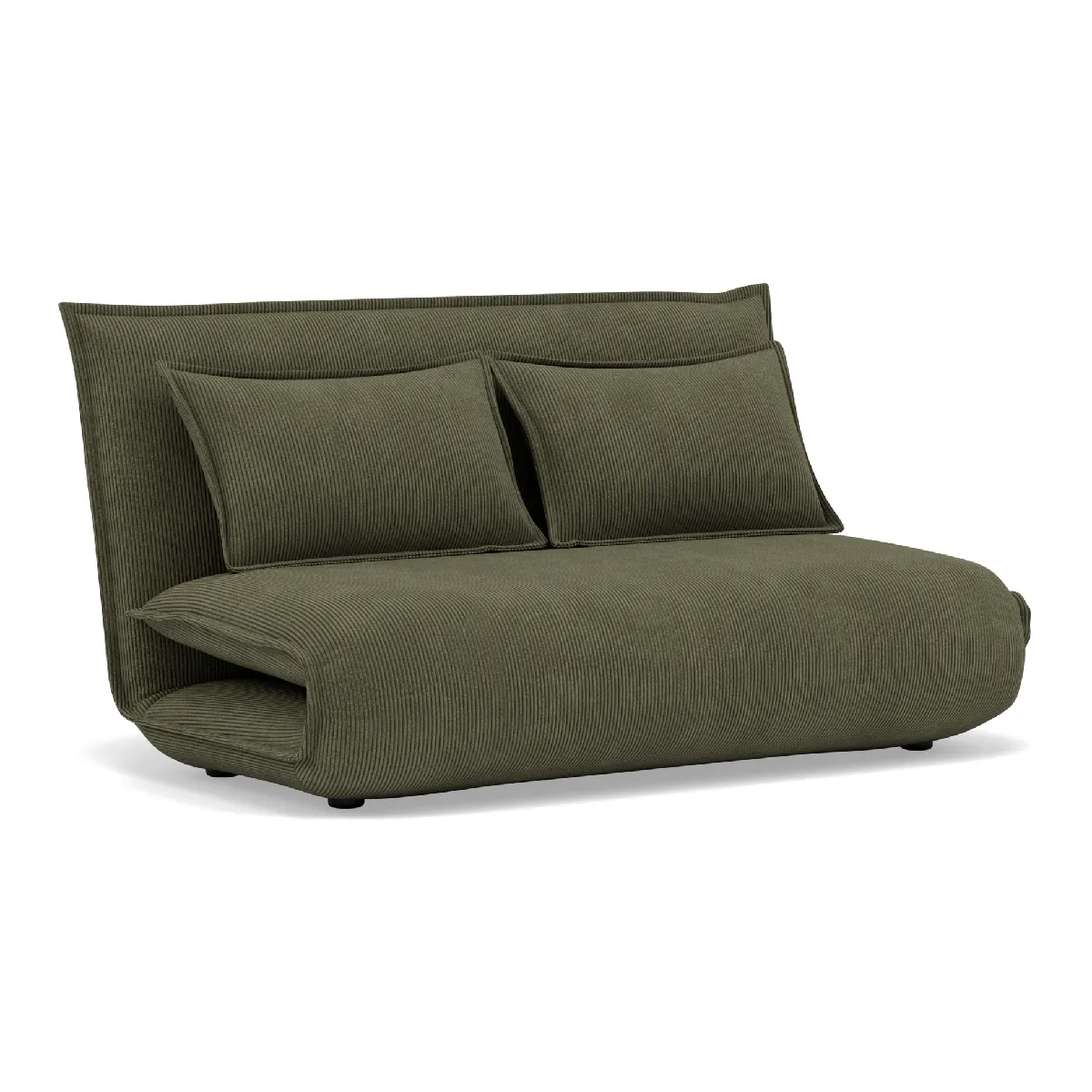 Bestmobilier Candice canapé clic-clac - Vert Bestmobilier Candice canapé clic-clac - Vert