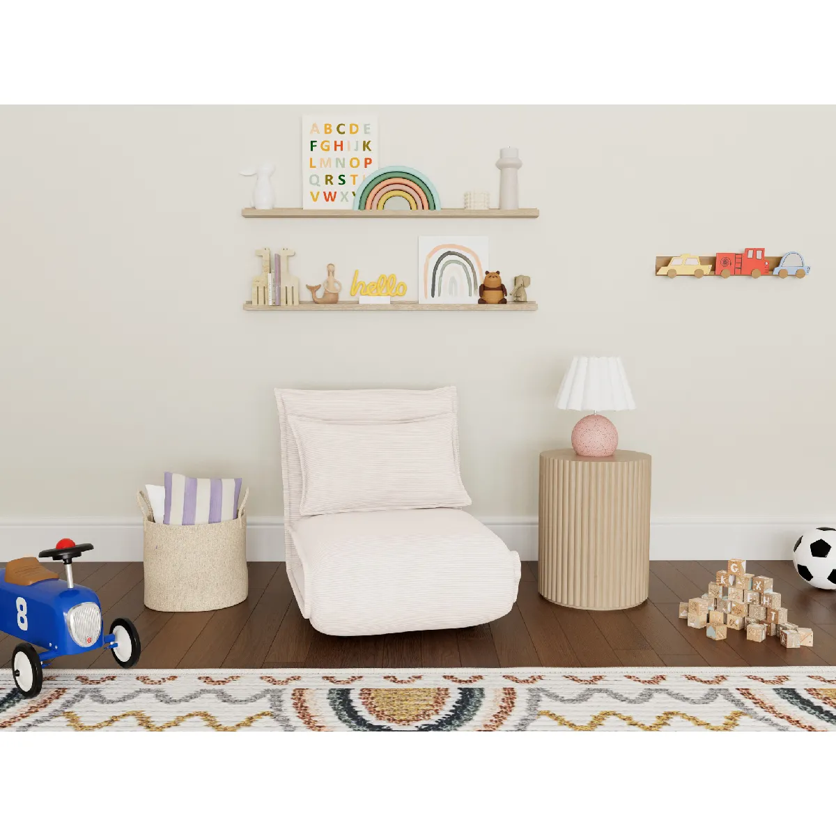 Bestmobilier Banquette clic-clac 1 place - Beige Bestmobilier Banquette clic-clac 1 place - Beige