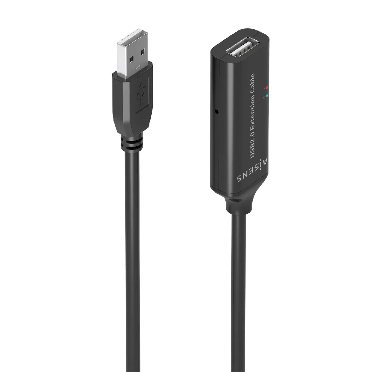 Aisens Noir Câble Rallonge Usb - 5 M