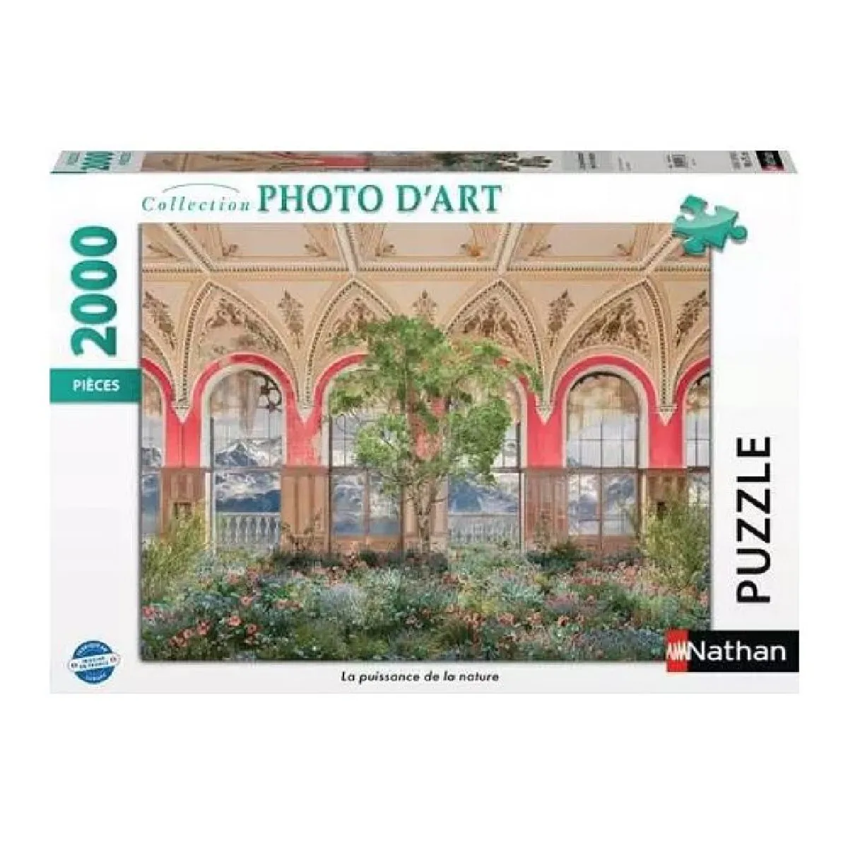 Puzzle 2000 pièces : La puissance de la nature Ravensburger Nathan - vue 6