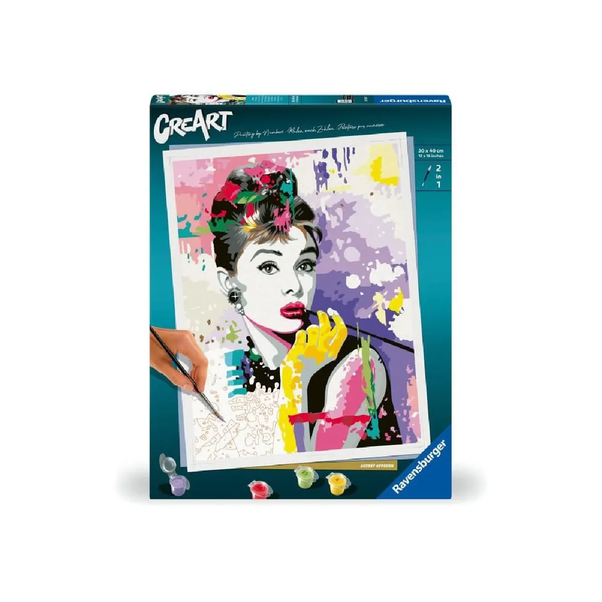 Puzzle 3000 pièces : Abstraction Vegetale Amaury Dubois Ravensburger Nathan