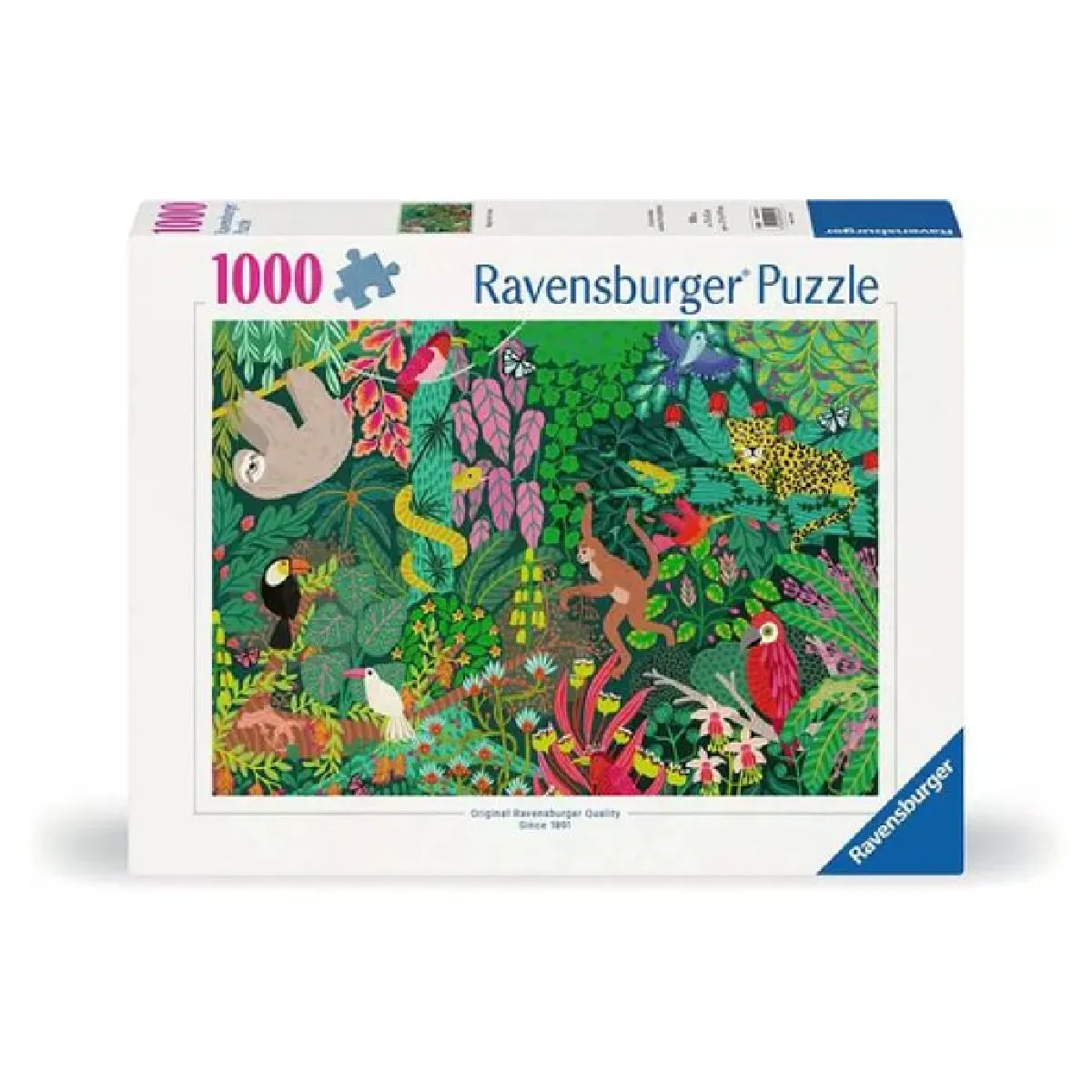 Puzzle 1000 pièces : Forêt tropicale magique Ravensburger France - vue 2