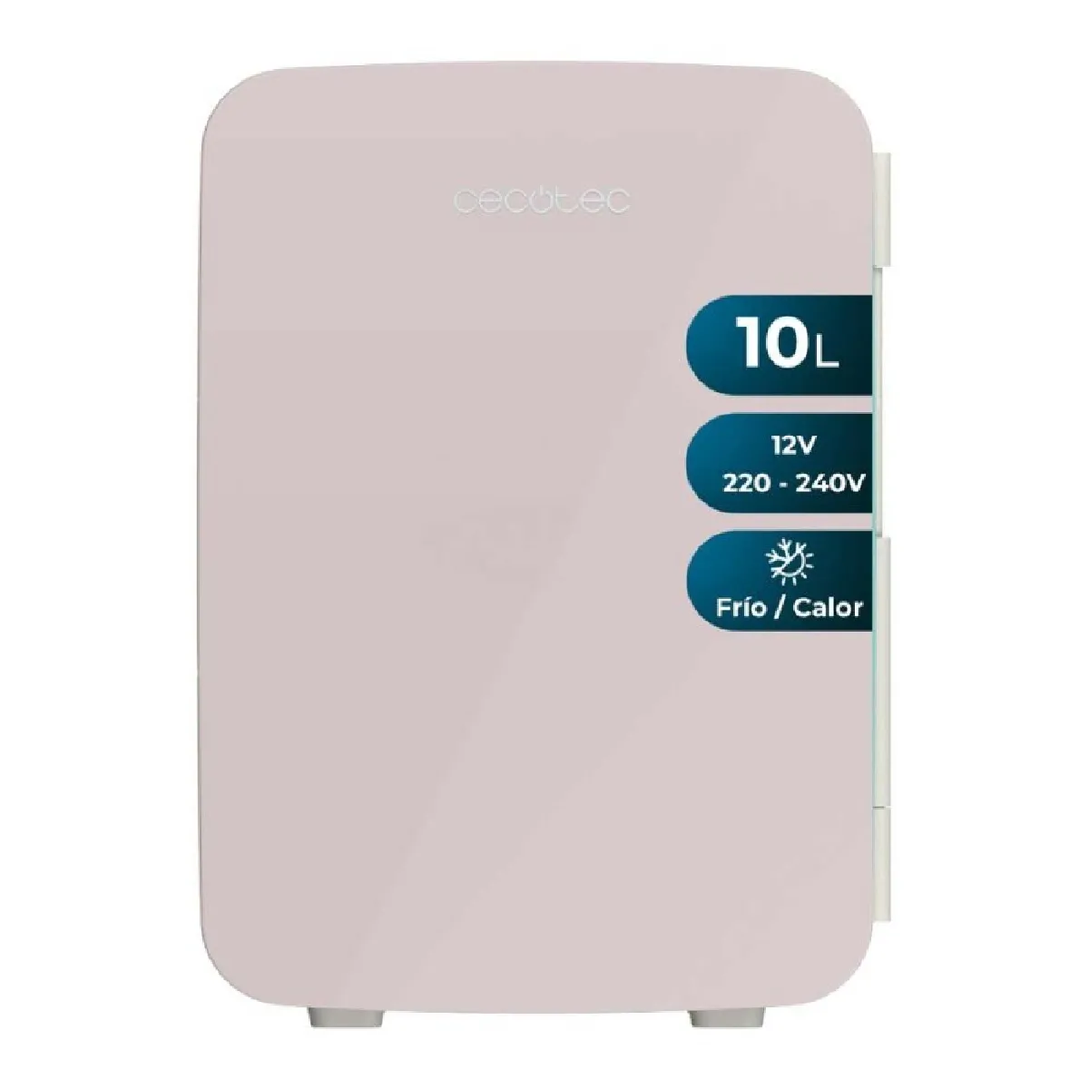 Cecotec Bolero MiniCooling 10L Bahamas Rose Mini R&eacute;frig&eacute;rateur 12-220V E Rose