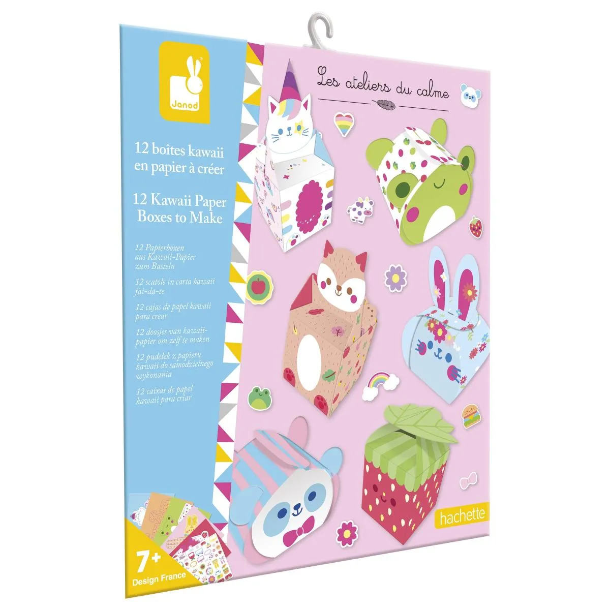 Juratoys-Janod Coffret Créatif Kawaii - 12 Boîtes