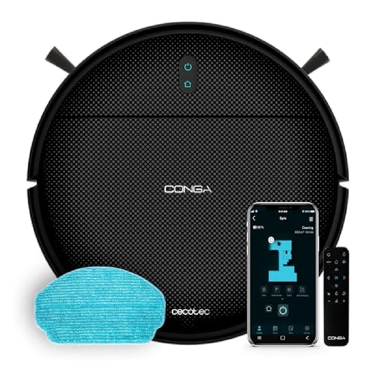 Cecotec Robot Aspirateur Conga 999 Map Genesis 