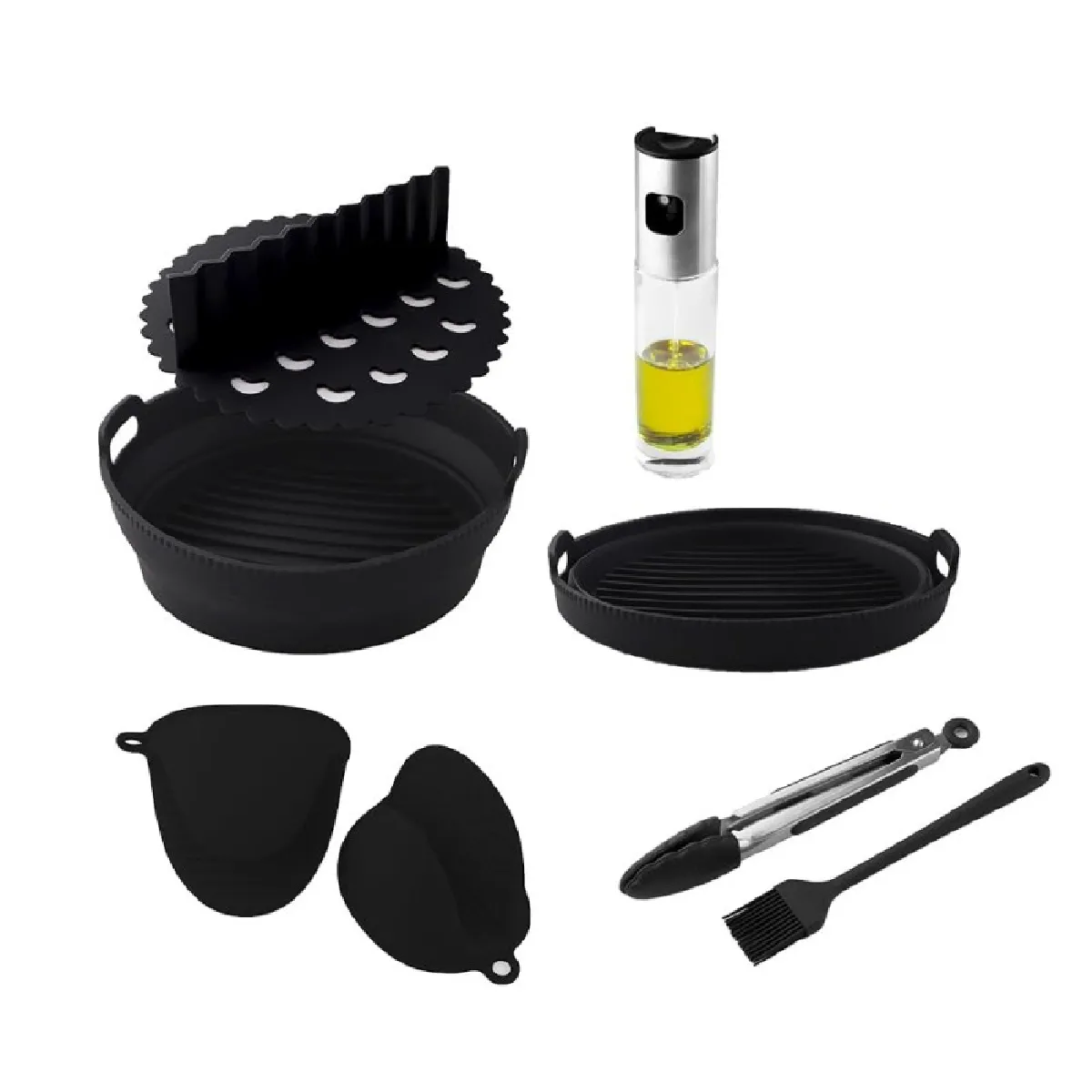 Cecotec Pack D’accessoires Pour Friteuse À Air En Silicone
