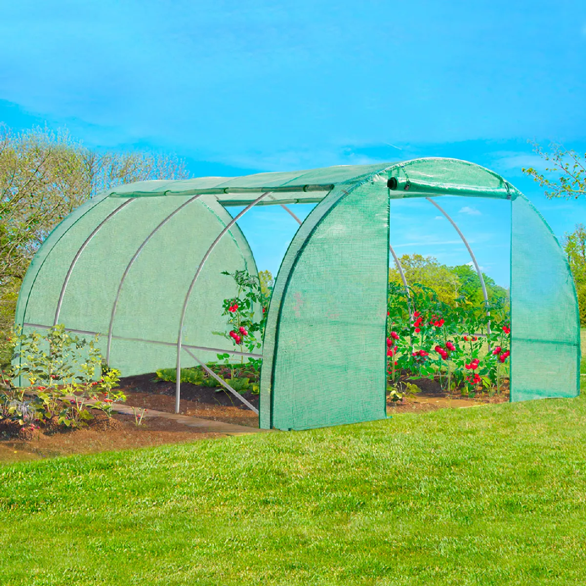 Idmarket bâche pour serre de jardin