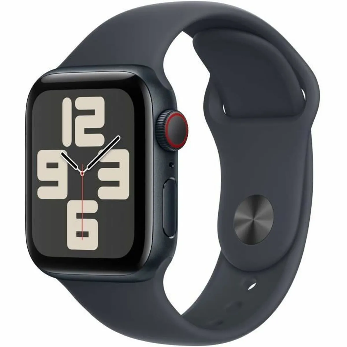 Apple watch Apple Watch SE GPS + Cellular 40mm Boîtier en Aluminium Minuit avec Bracelet Sport Minuit S M