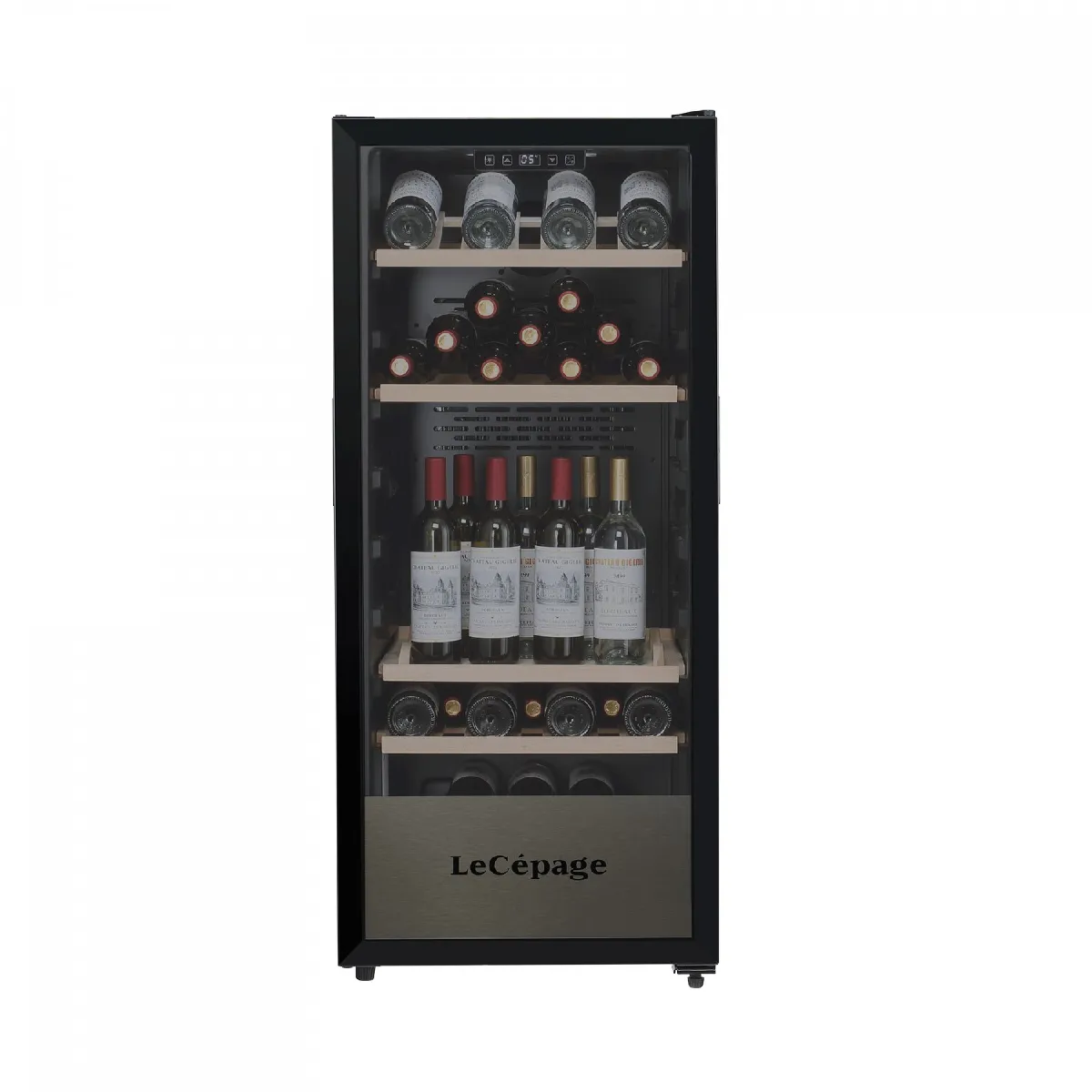 LECEPAGE Cave &agrave; vin de service une zone  agk116pv 116 bouteilles 213 litres 