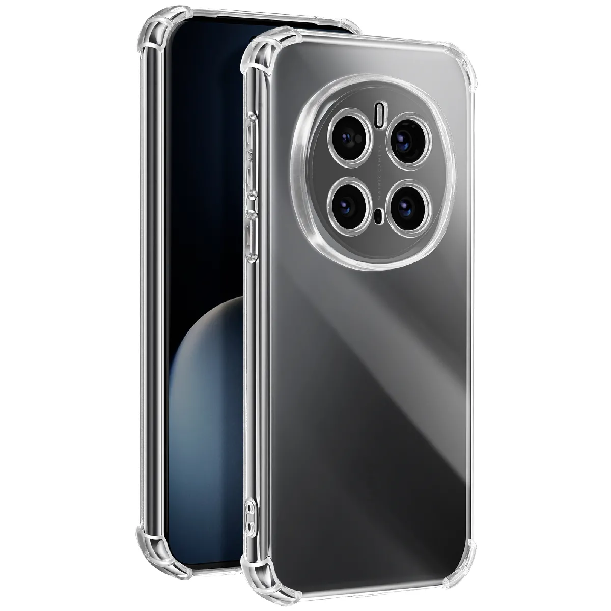 Avizar Coque Pour Honor Magic 7 Pro Antichoc Flexible Coins Renforcés Transparent