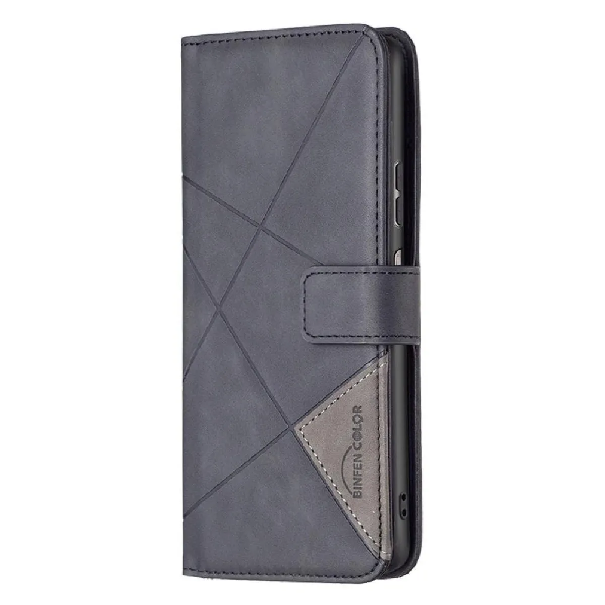 Générique Noir Étui Portefeuille Magnétique Flip Apple Iphone 16 Pro Max