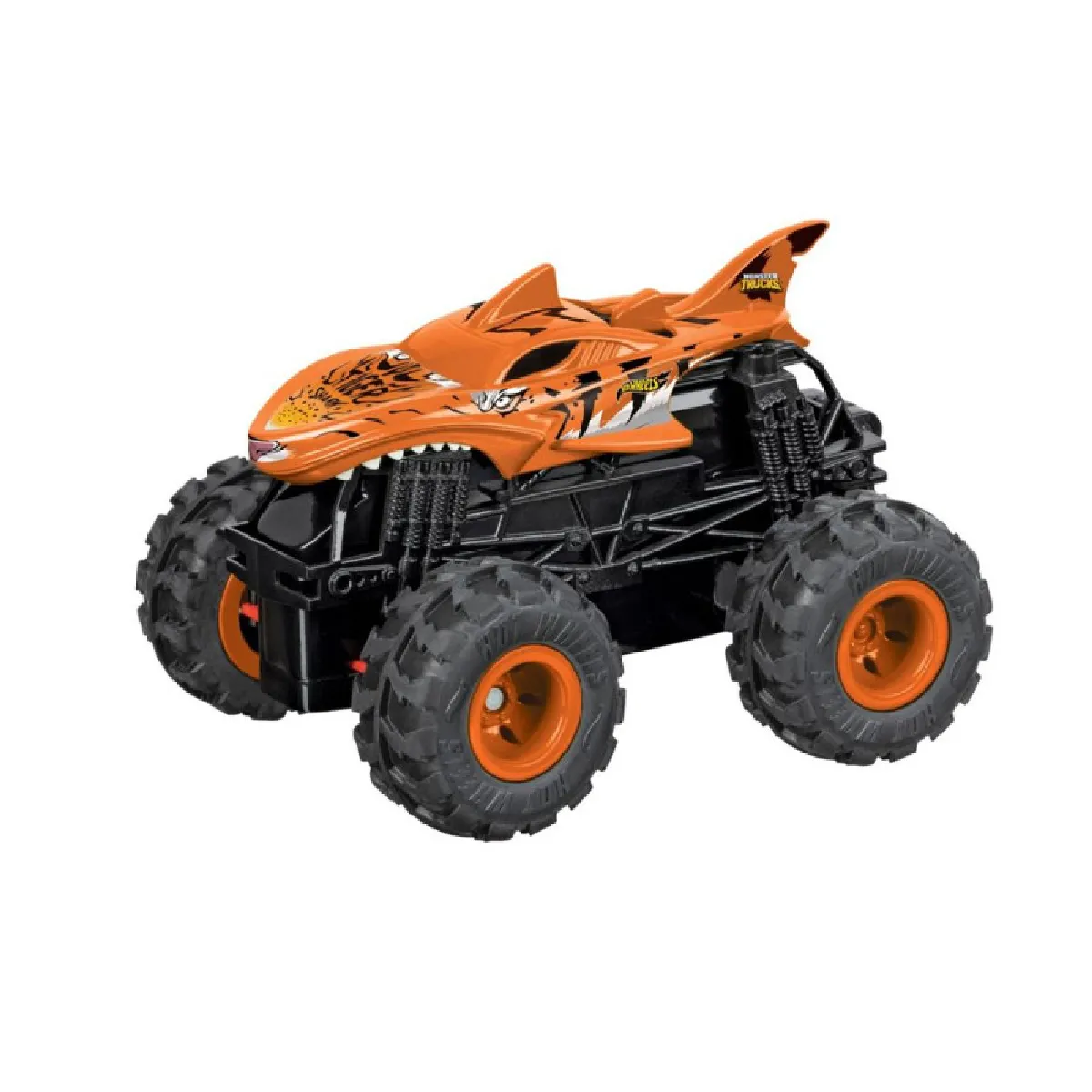 Véhicule motorisé Hot Wheels Monster Action Hotweiler - Sons et lumières - 23cm