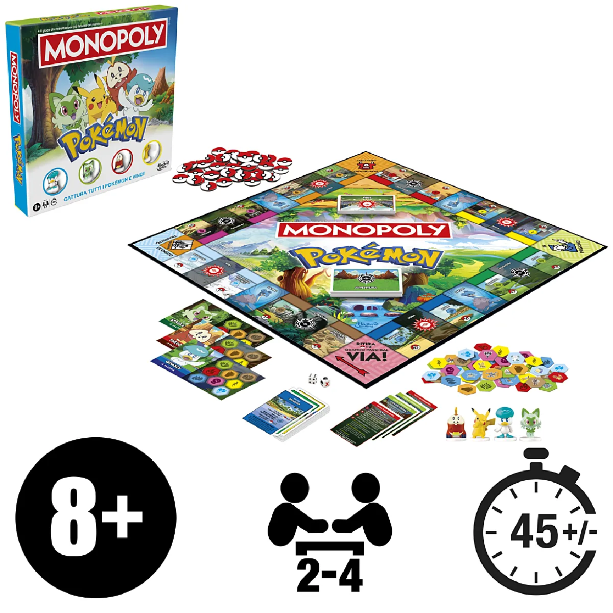 Monopoly Jeu Classique Édition Pokémon - Image 4
