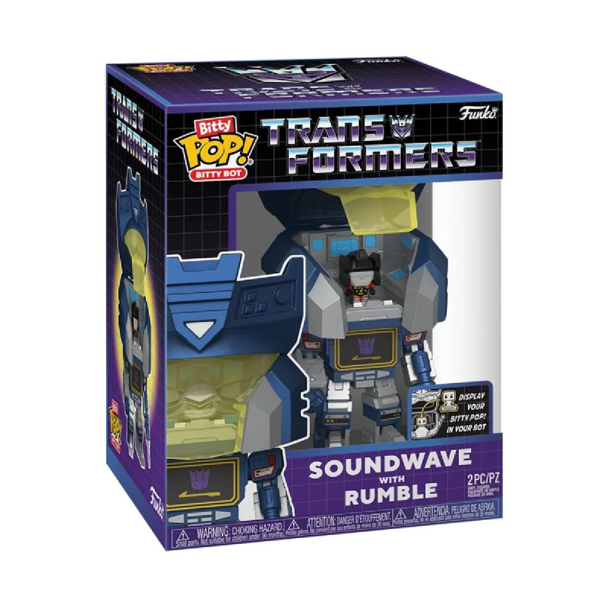 Funko Bitty Bots Soundwave