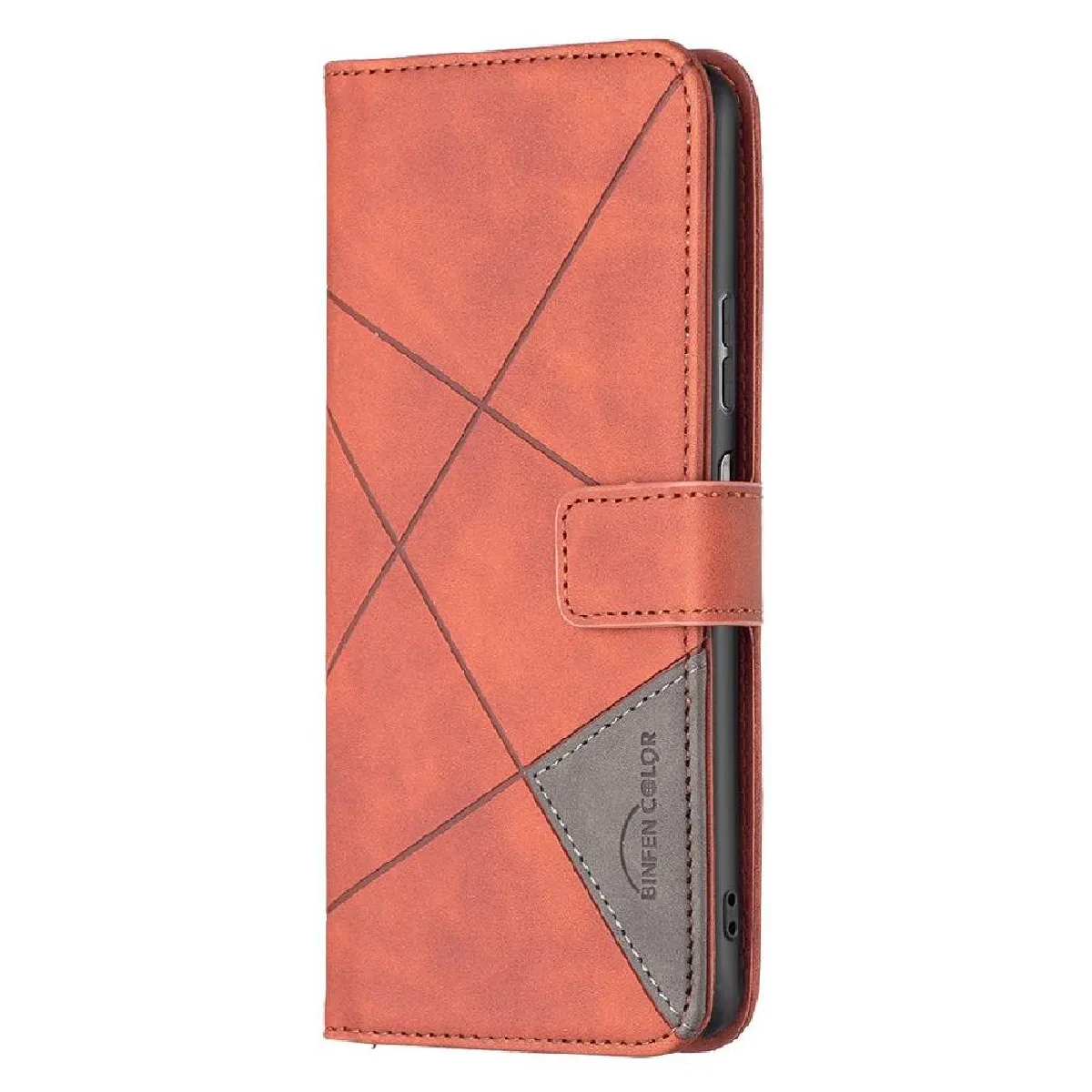 Générique Marron Étui Portefeuille Infinix Hot 10 Play