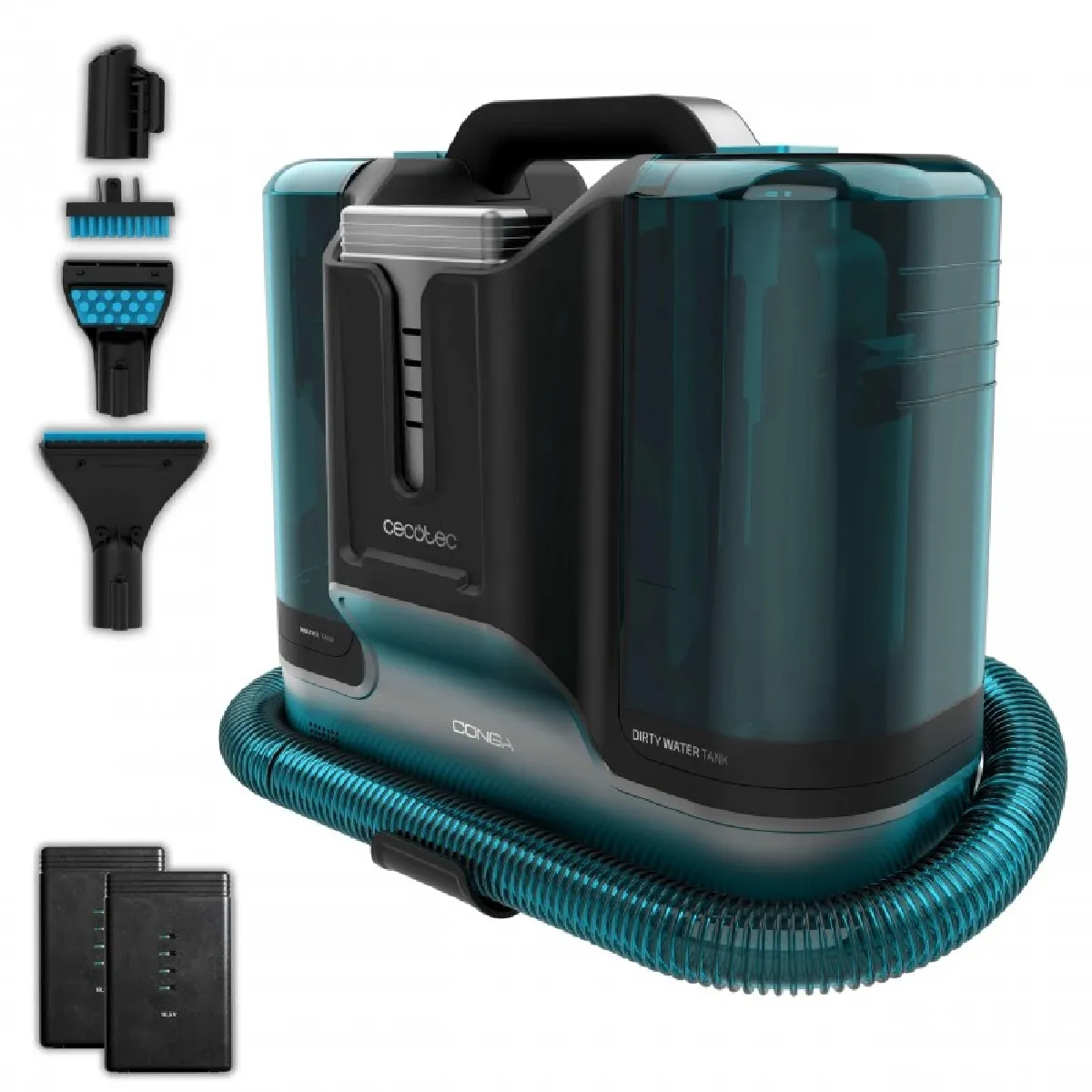 Cecotec Conga Carpet&Spot Clean Infinity nettoie les tissus d'ameublement 150W