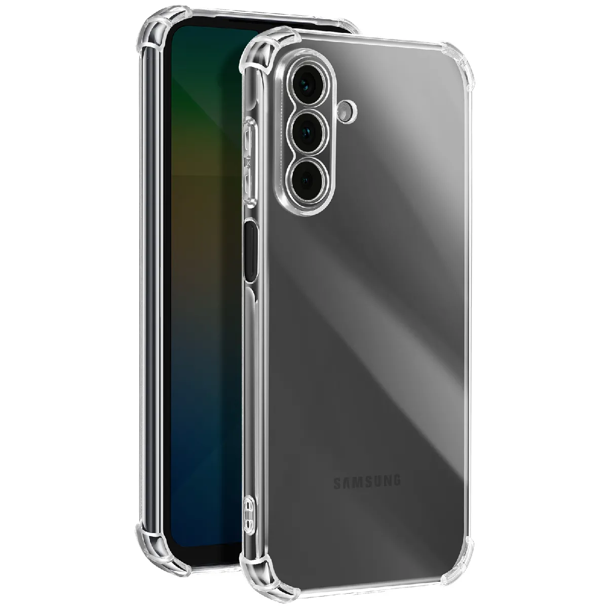 Avizar Coque Pour Samsung Galaxy A26 Antichoc Flexible Coins Renforcés Transparent